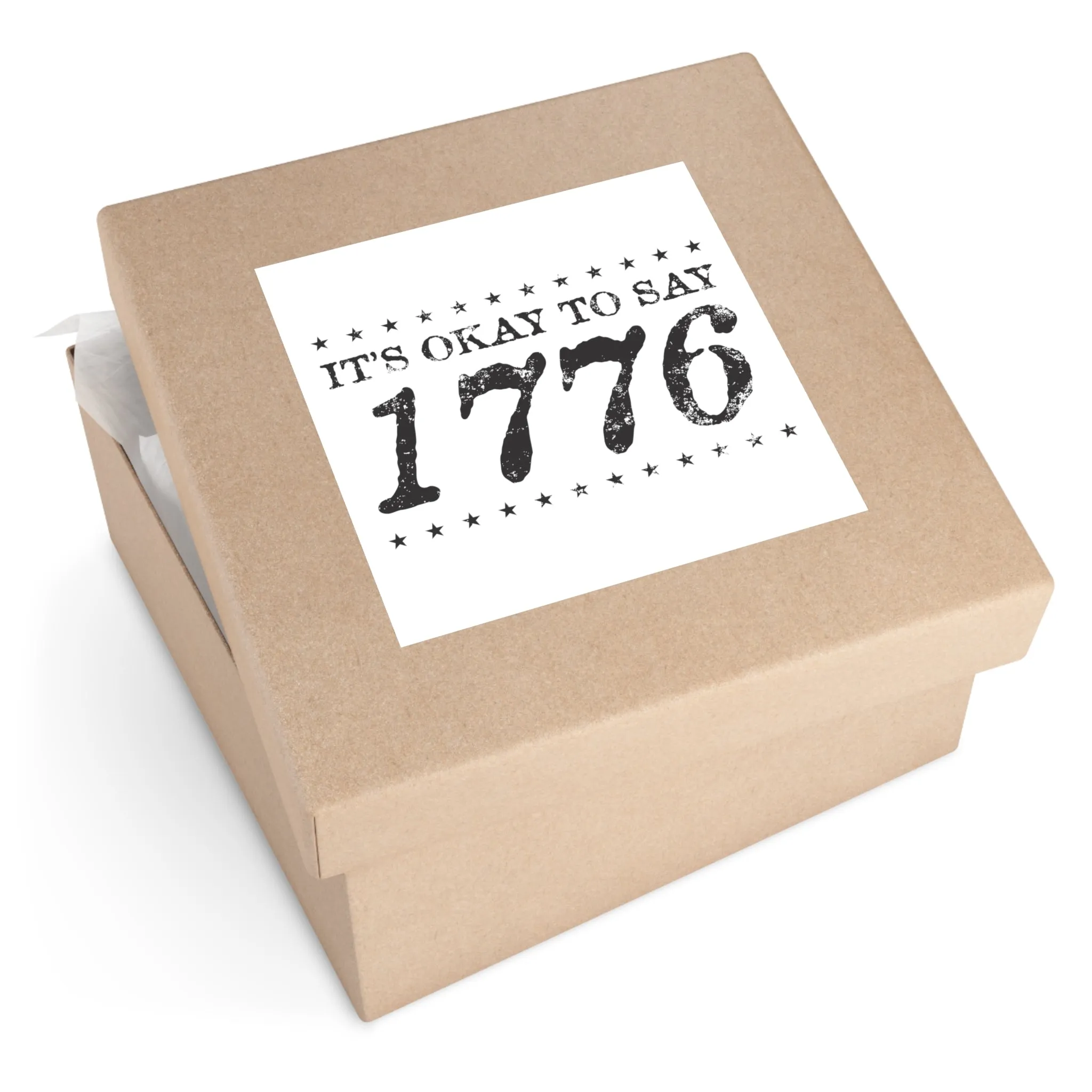 1776 Sticker (Indoor\Outdoor) (3 sizes)