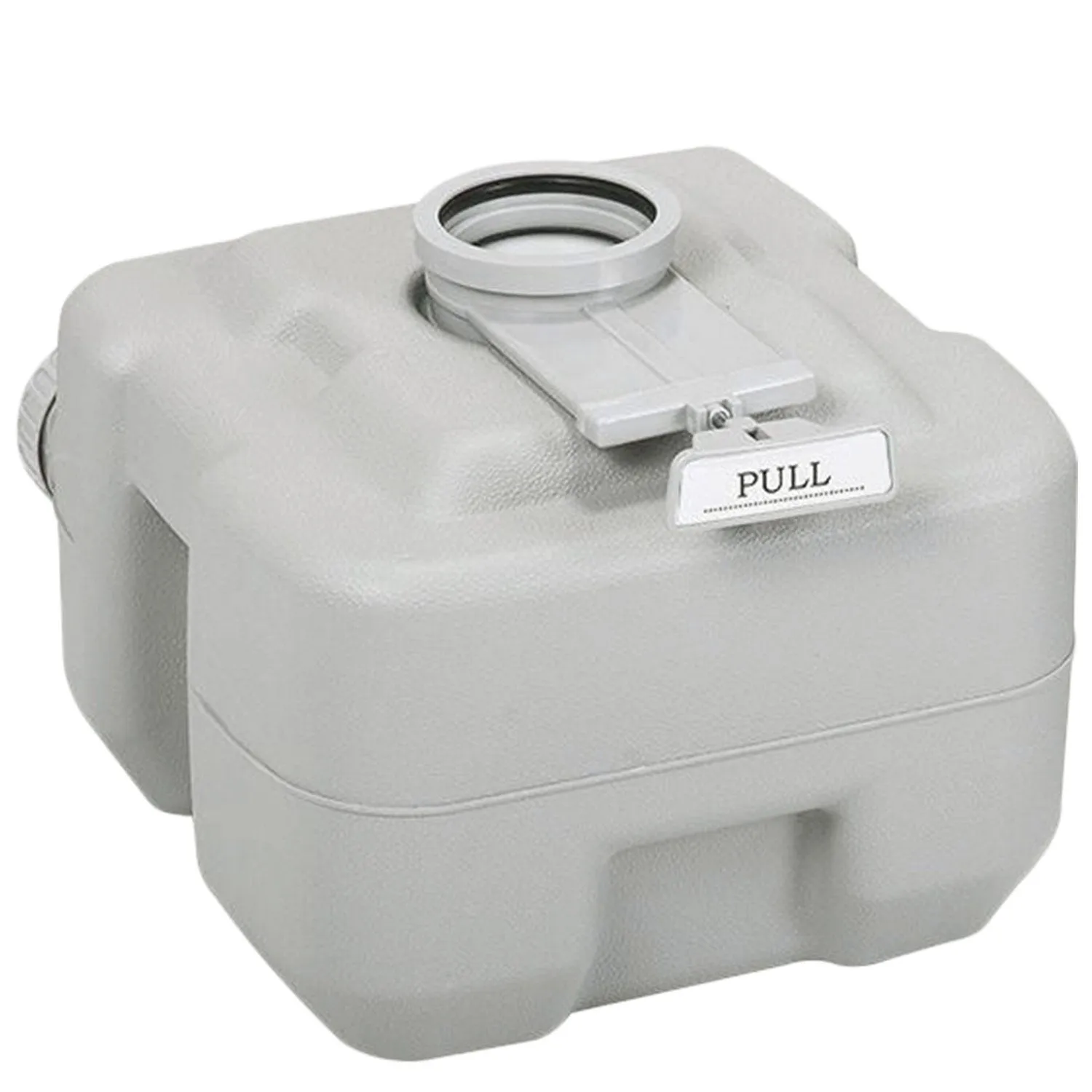 20L Press Flush Camping Toilet, Durable PE ABS - Wallaroo