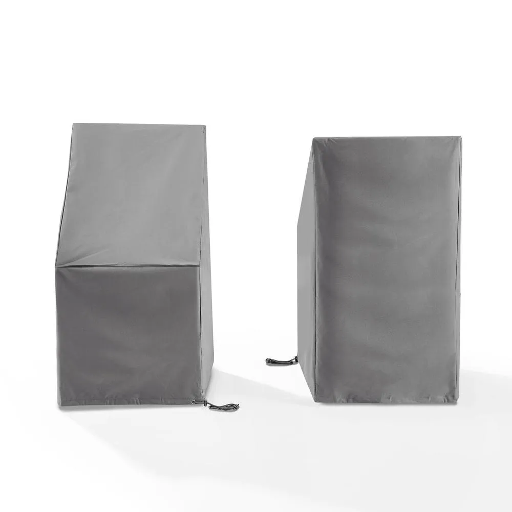 2Pc Outdoor Dining Side Chair Furniture Cover Set