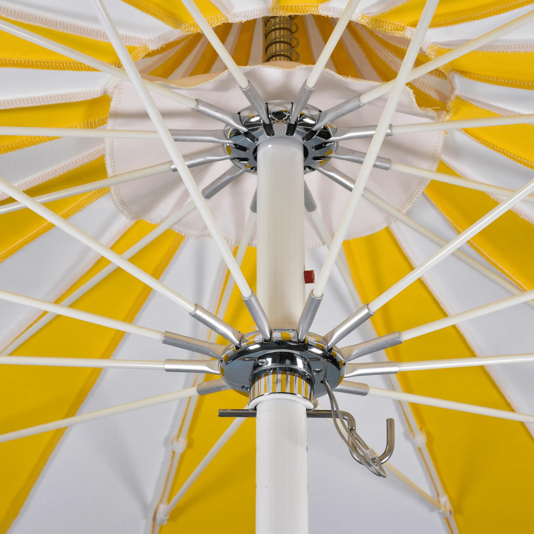 8.5' Pagoda Style Outdoor Umbrella in Sunflower Yellow