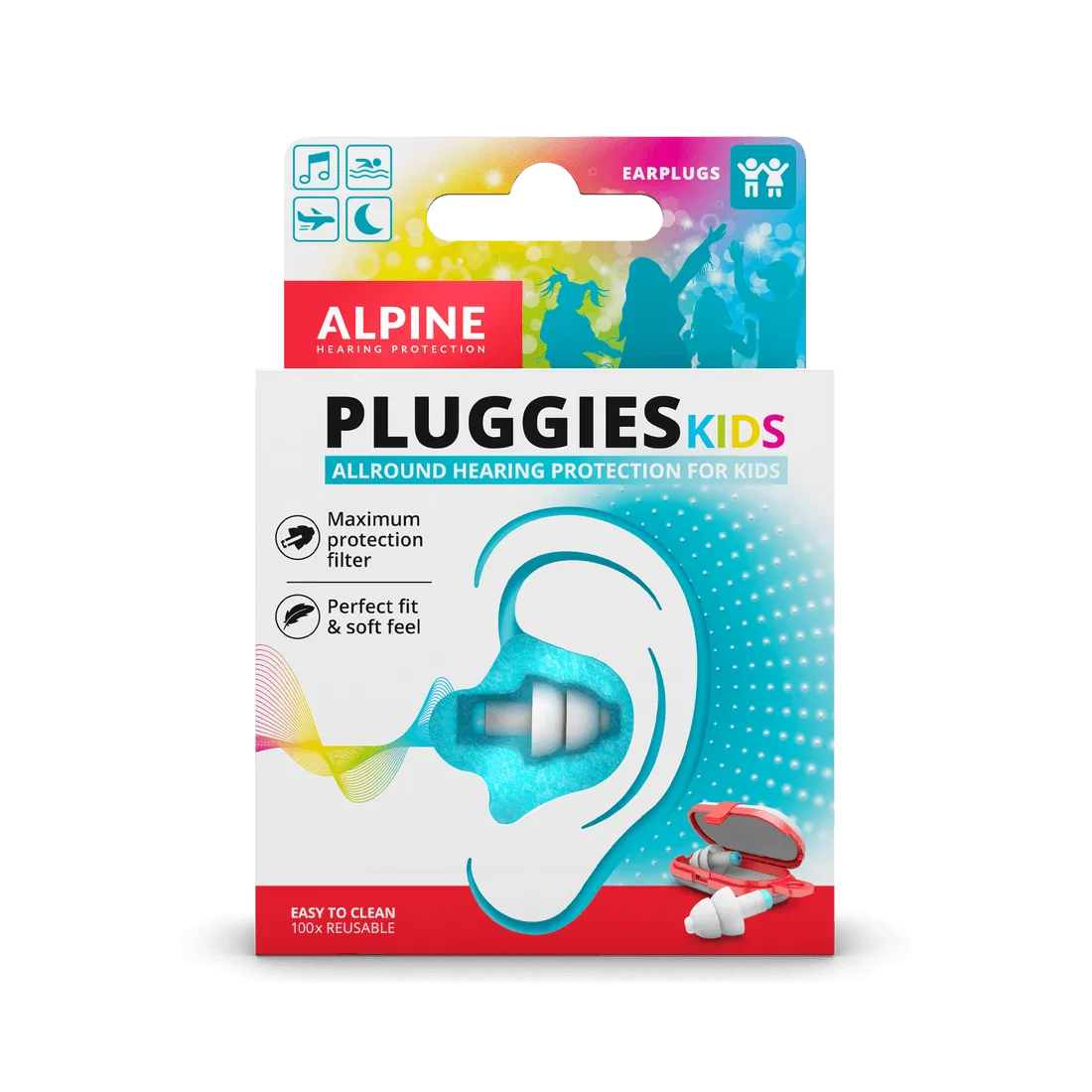 Alpine Pluggies Kids Earplugs