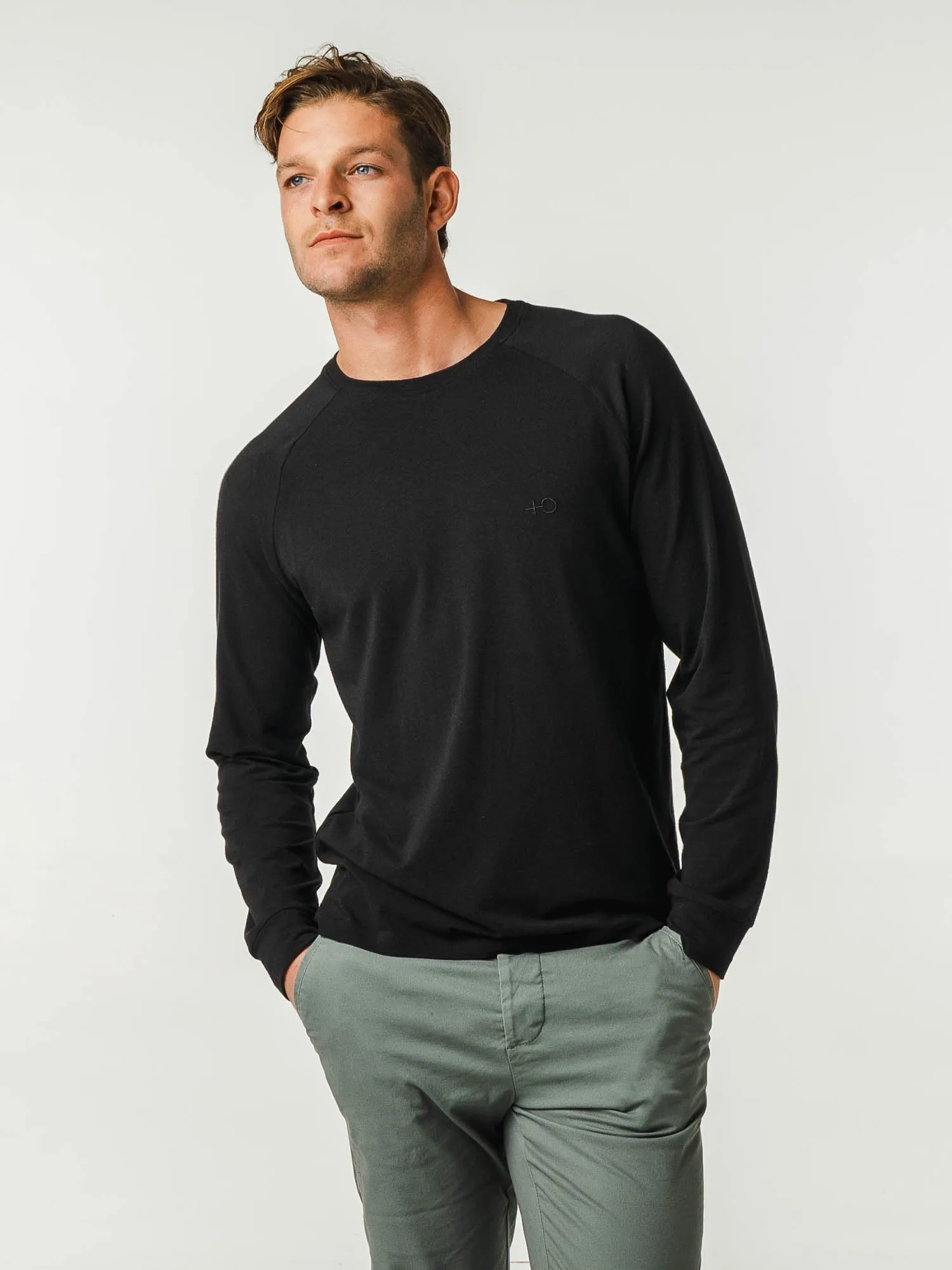 Bamboo Long-Sleeve Crew - 3 Pack