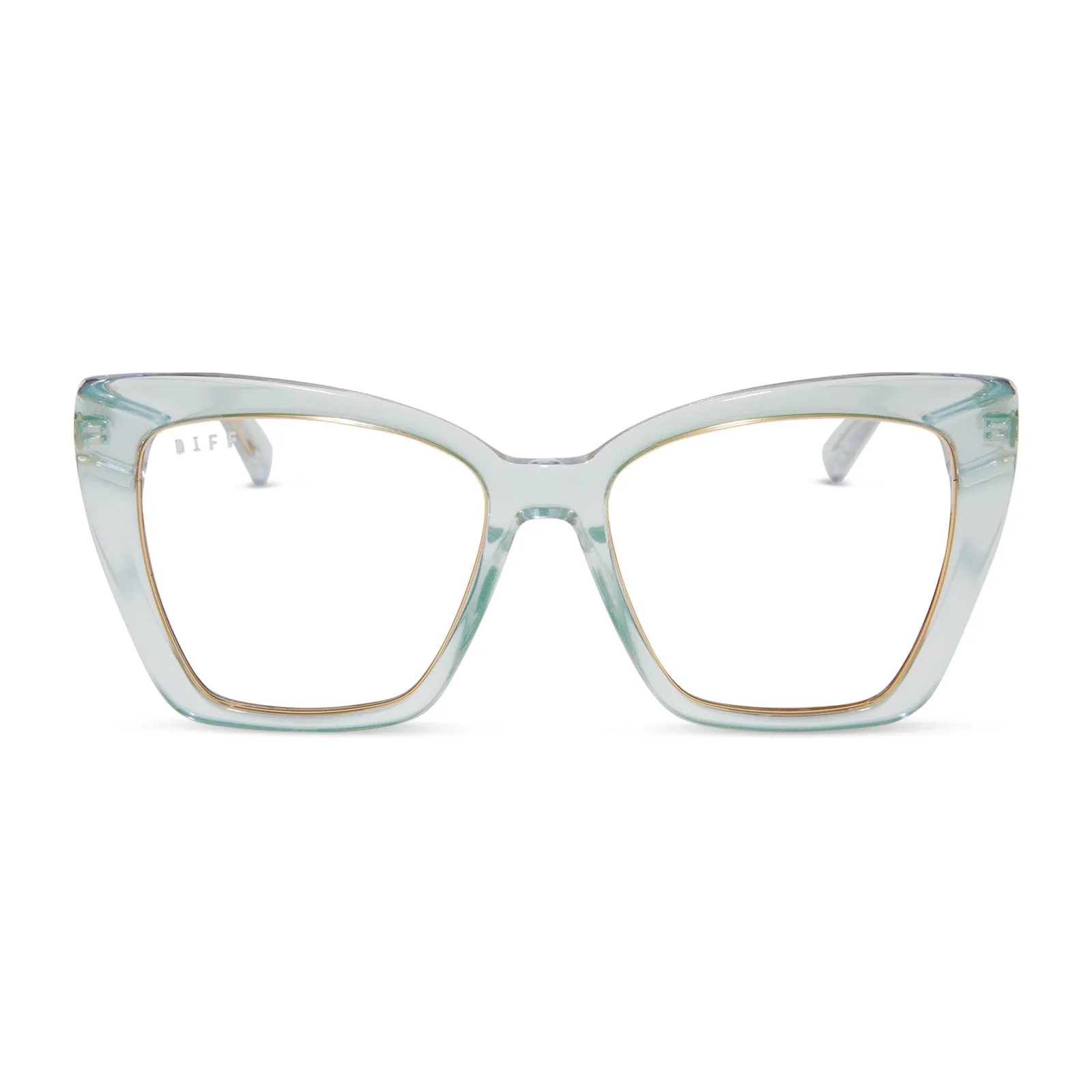 BECKY IV XS - OPALESCENT TURQUOISE   PRESCRIPTION GLASSES