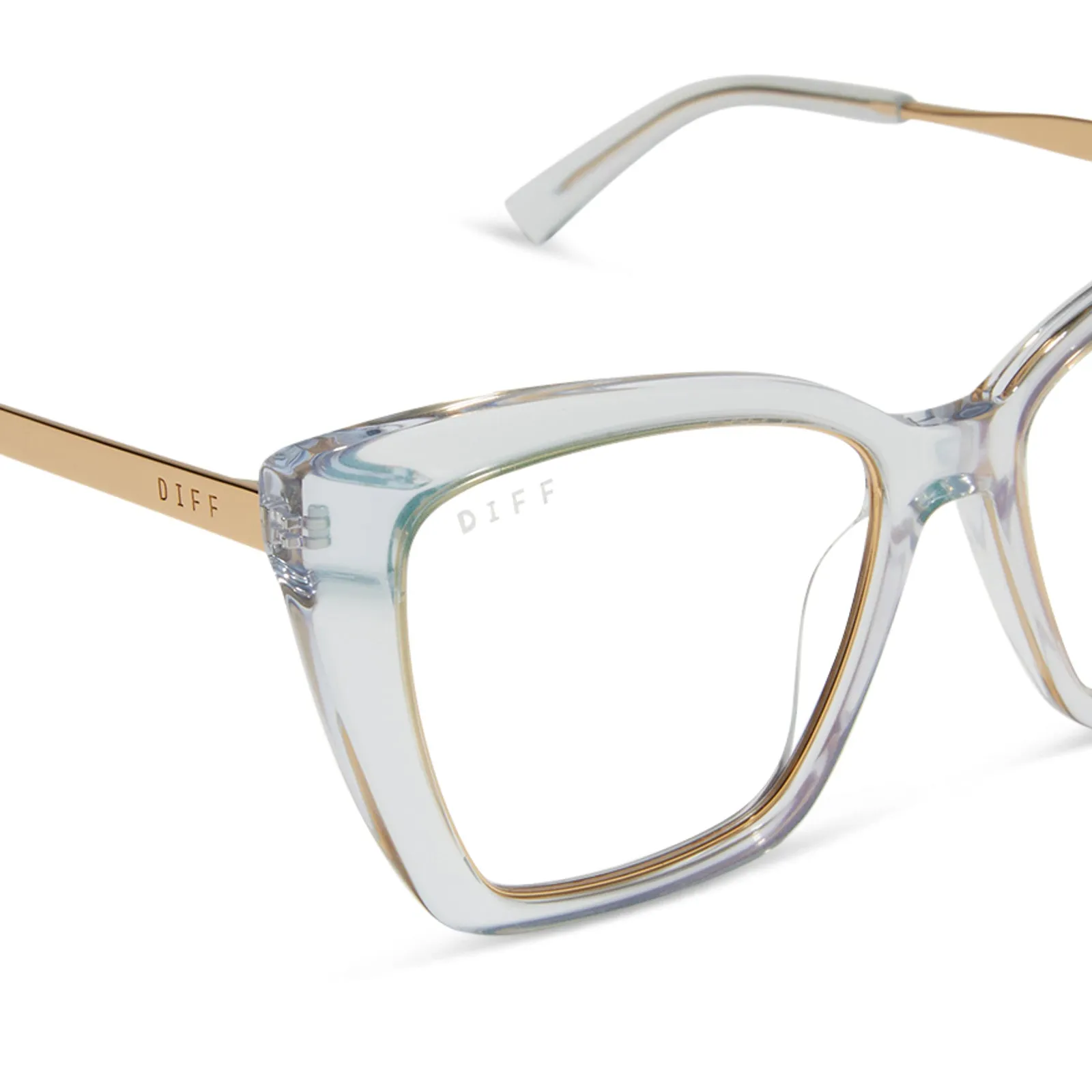 BECKY IV XS - OPALESCENT TURQUOISE   PRESCRIPTION GLASSES