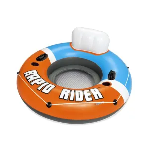 Bestway Hydro- Force Multicolored Vinyl Inflatable Rapid Rider Floating Tube