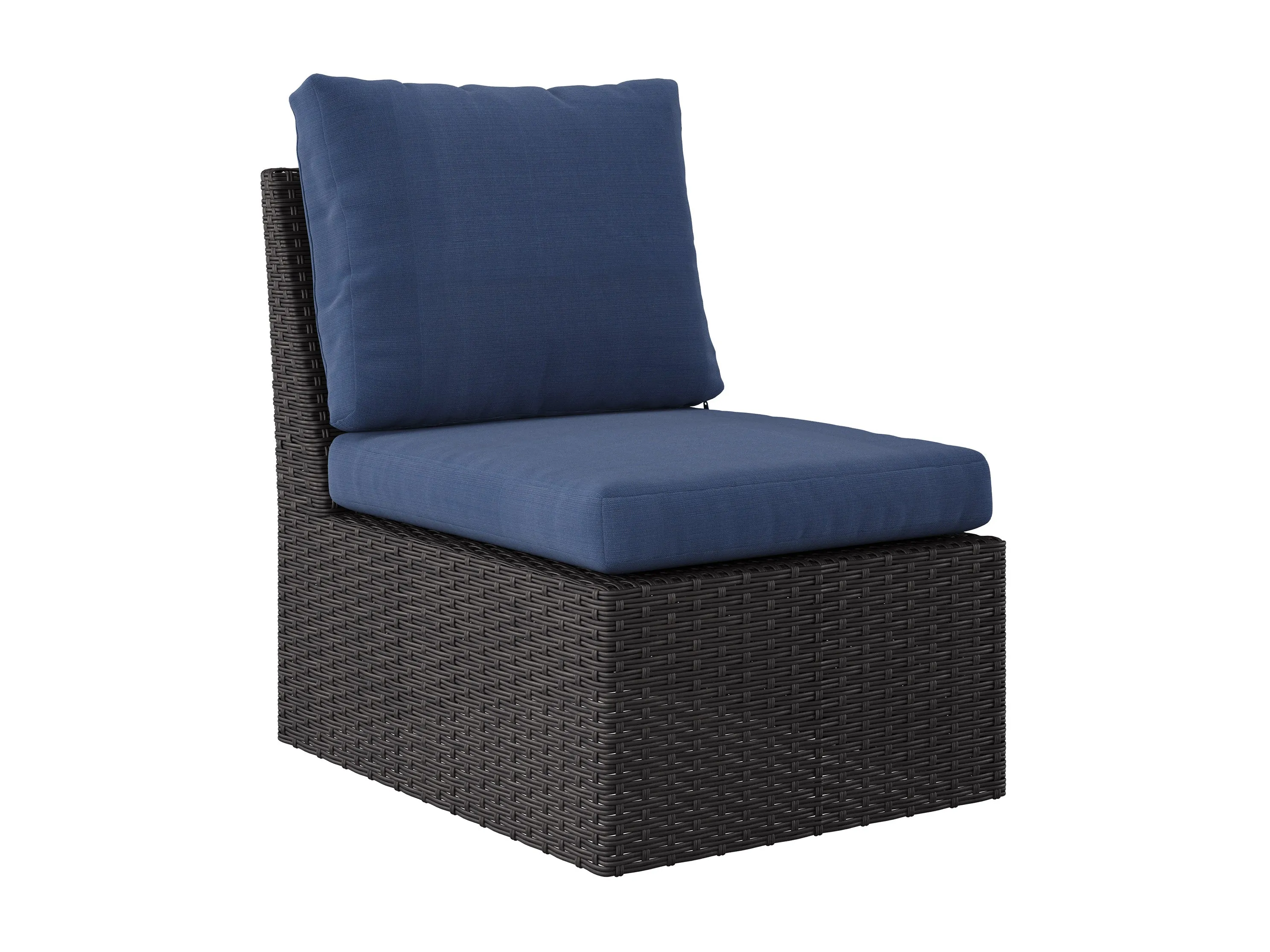 Blue 6pc Outdoor Sofa Set