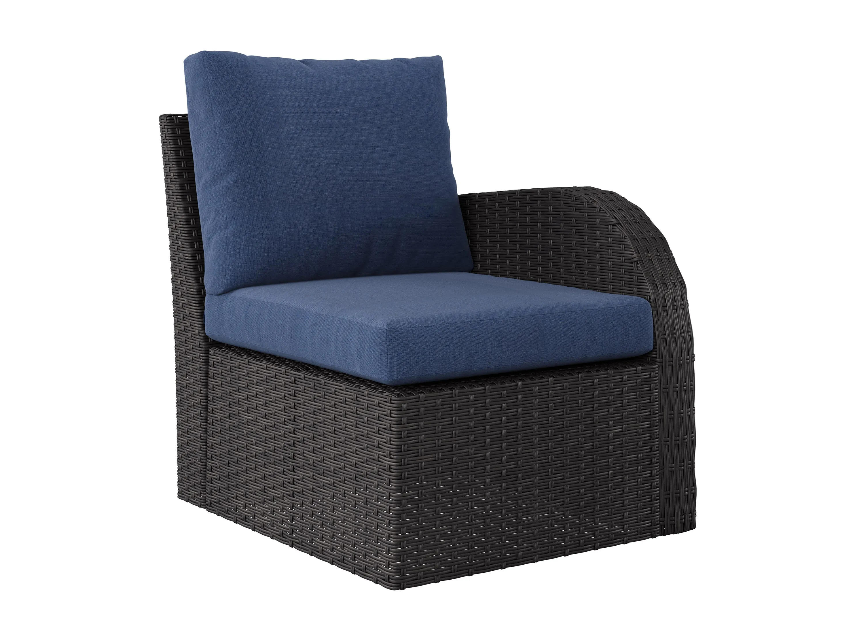 Blue 6pc Outdoor Sofa Set