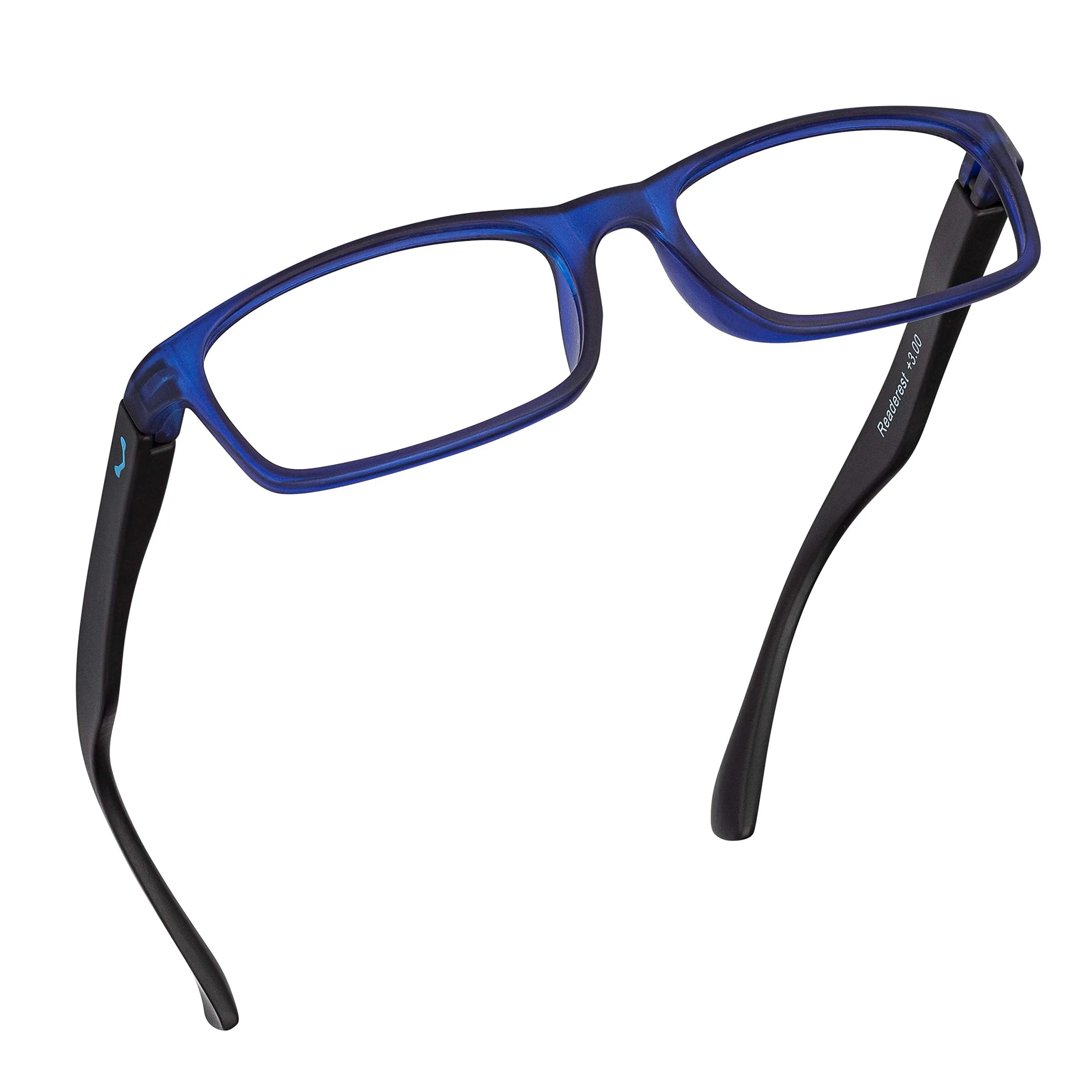 Blue-Light-Blocking-Reading-Glasses-Blue-Black-0-00-Magnification-Computer-Glasses