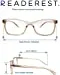 Blue-Light-Blocking-Reading-Glasses-Peach-0-75-Magnification-Computer-Glasses