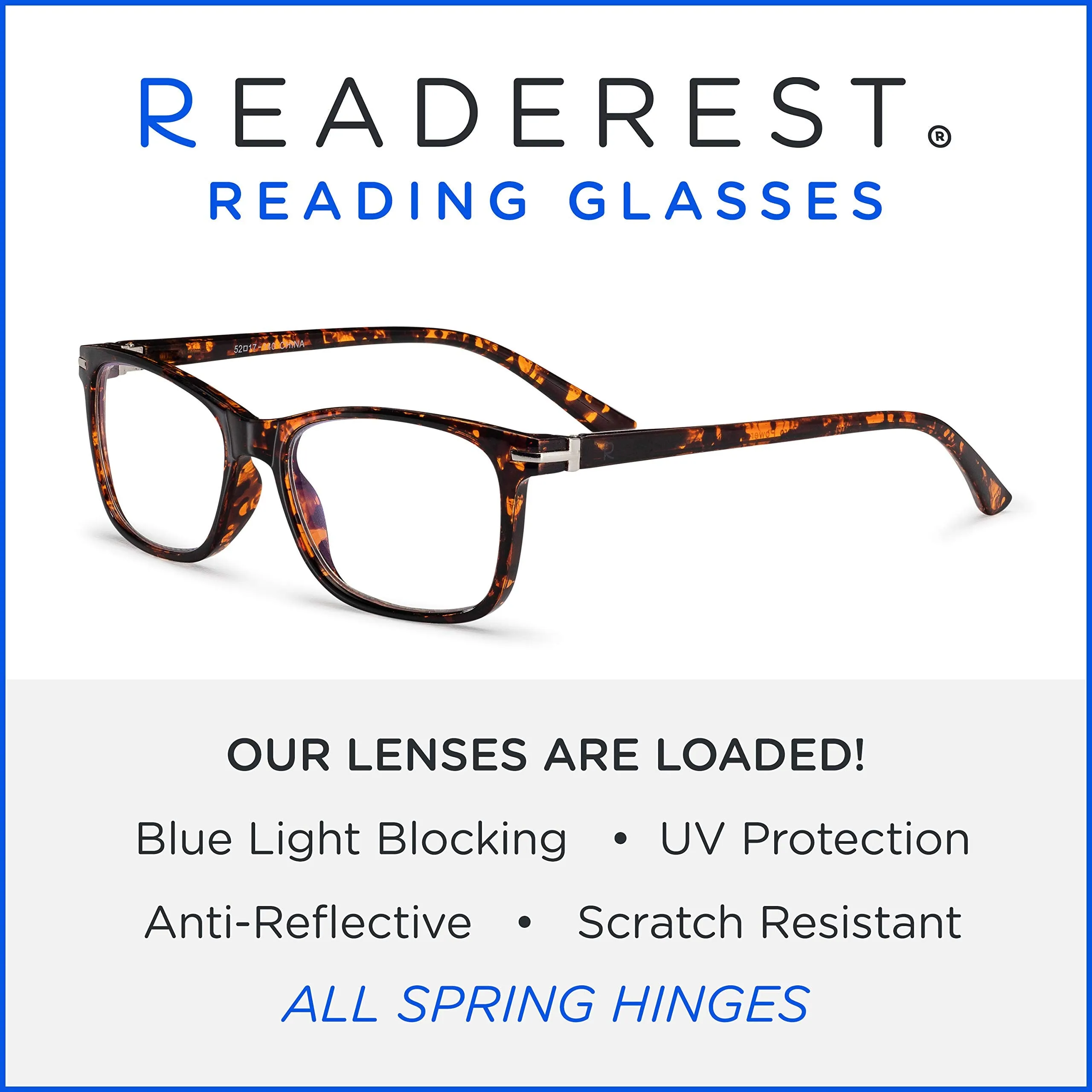 Blue-Light-Blocking-Reading-Glasses-Tortoise-3-75-Magnification-Computer-Glasses