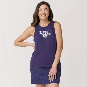 Cora Sleeveless Graphic Top