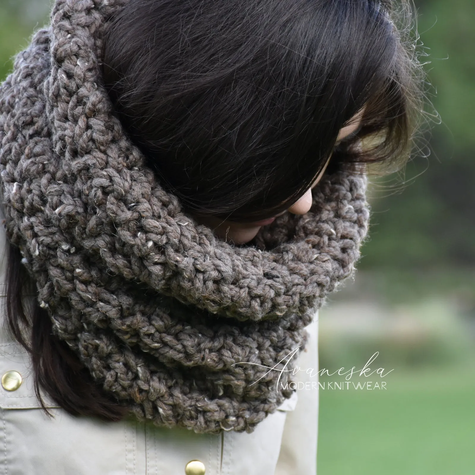 Crochet Chunky Scarf | THE NORWICH