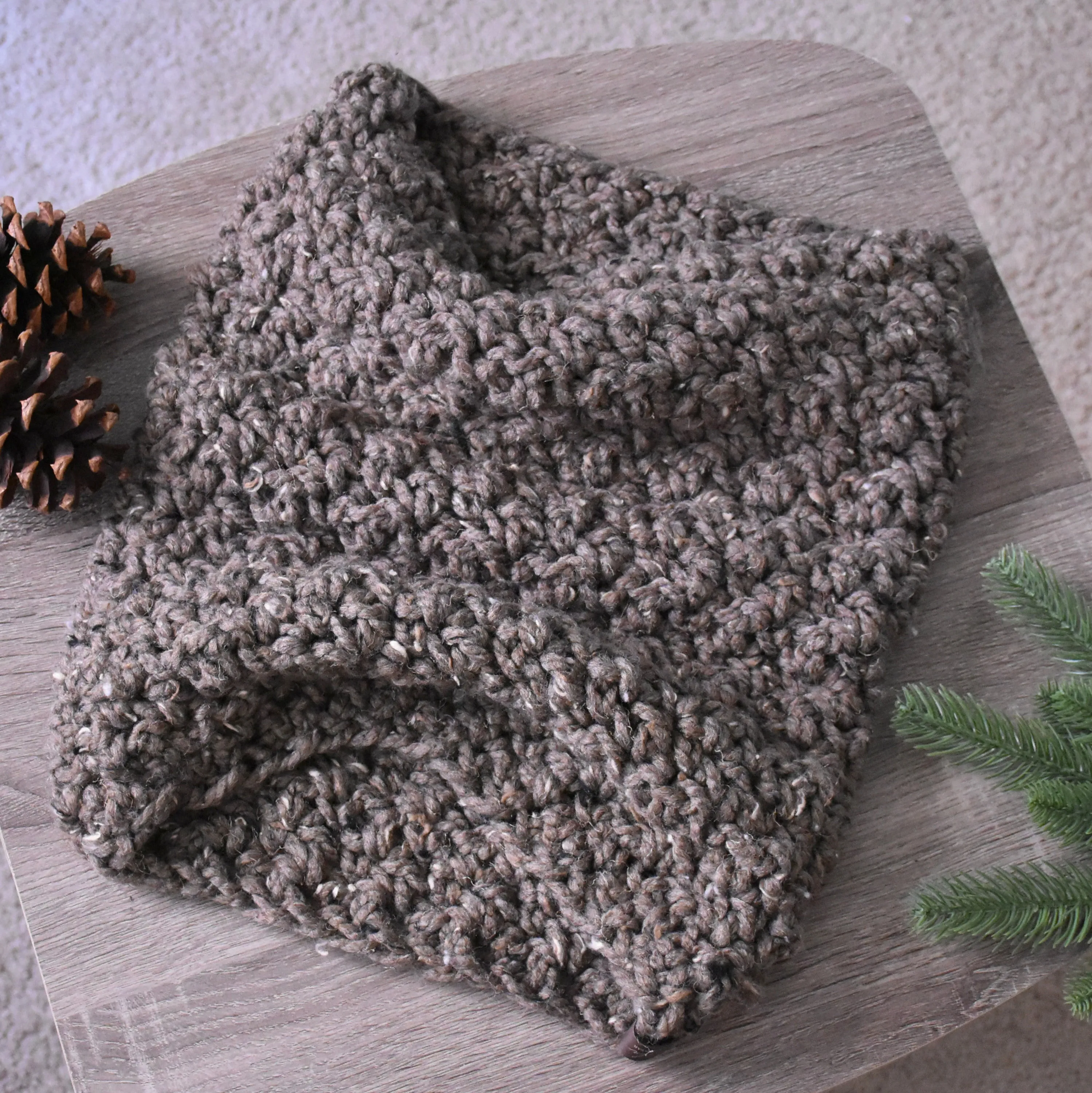 Crochet Chunky Scarf | THE NORWICH