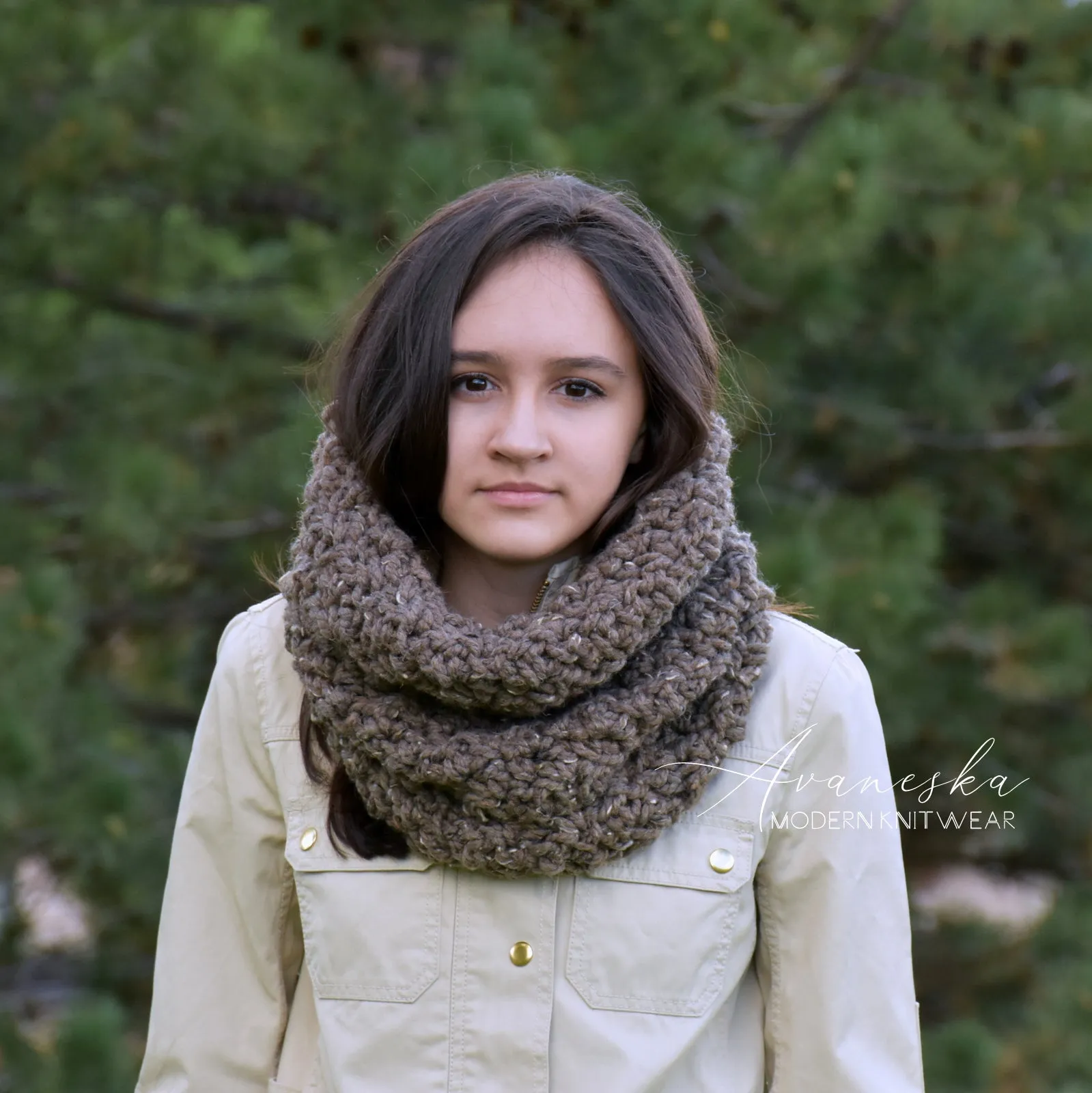 Crochet Chunky Scarf | THE NORWICH