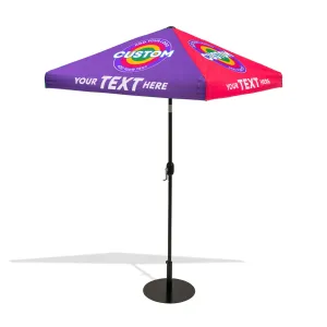 Custom Market Umbrella Small (4-Panel)