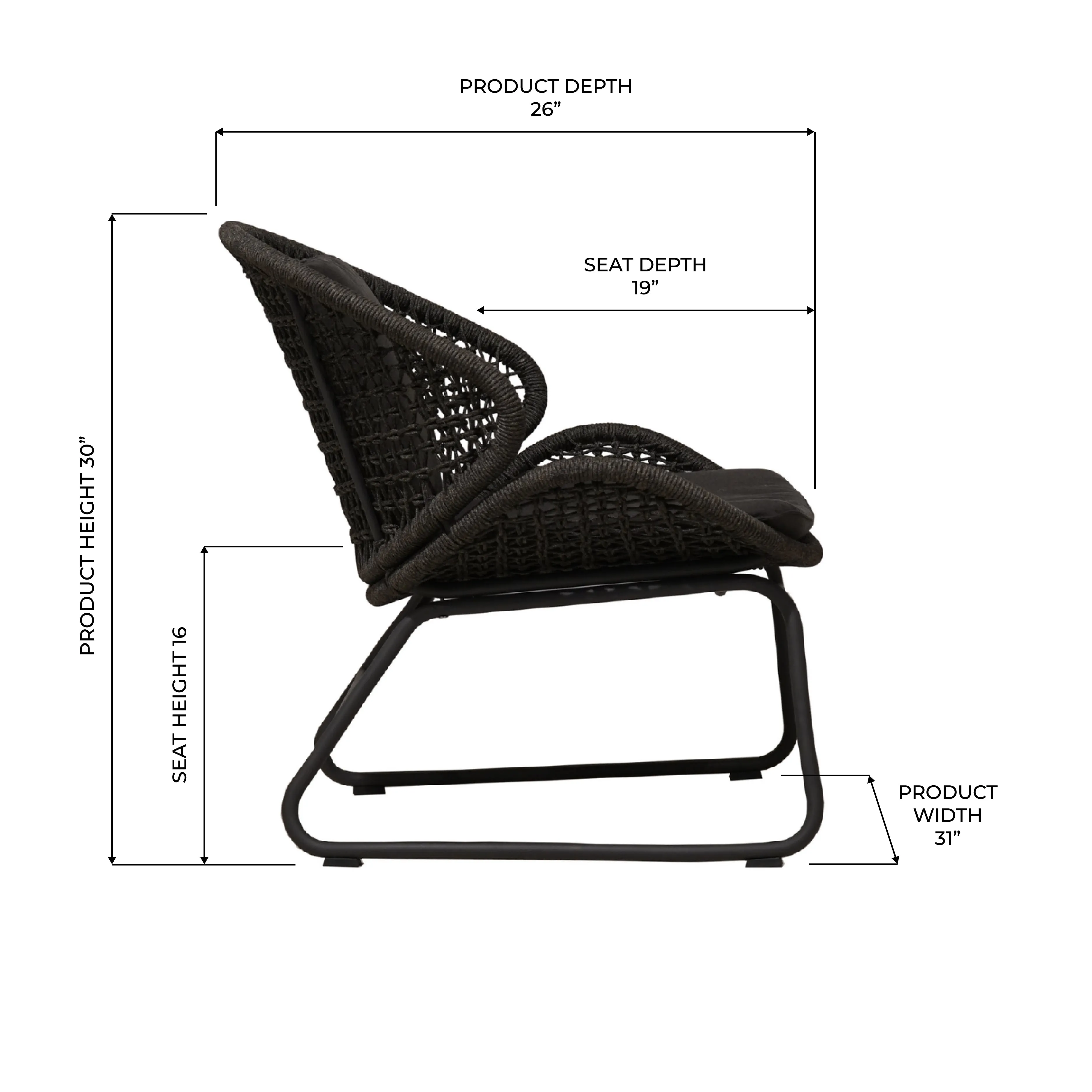 Ecco Lounge Chair