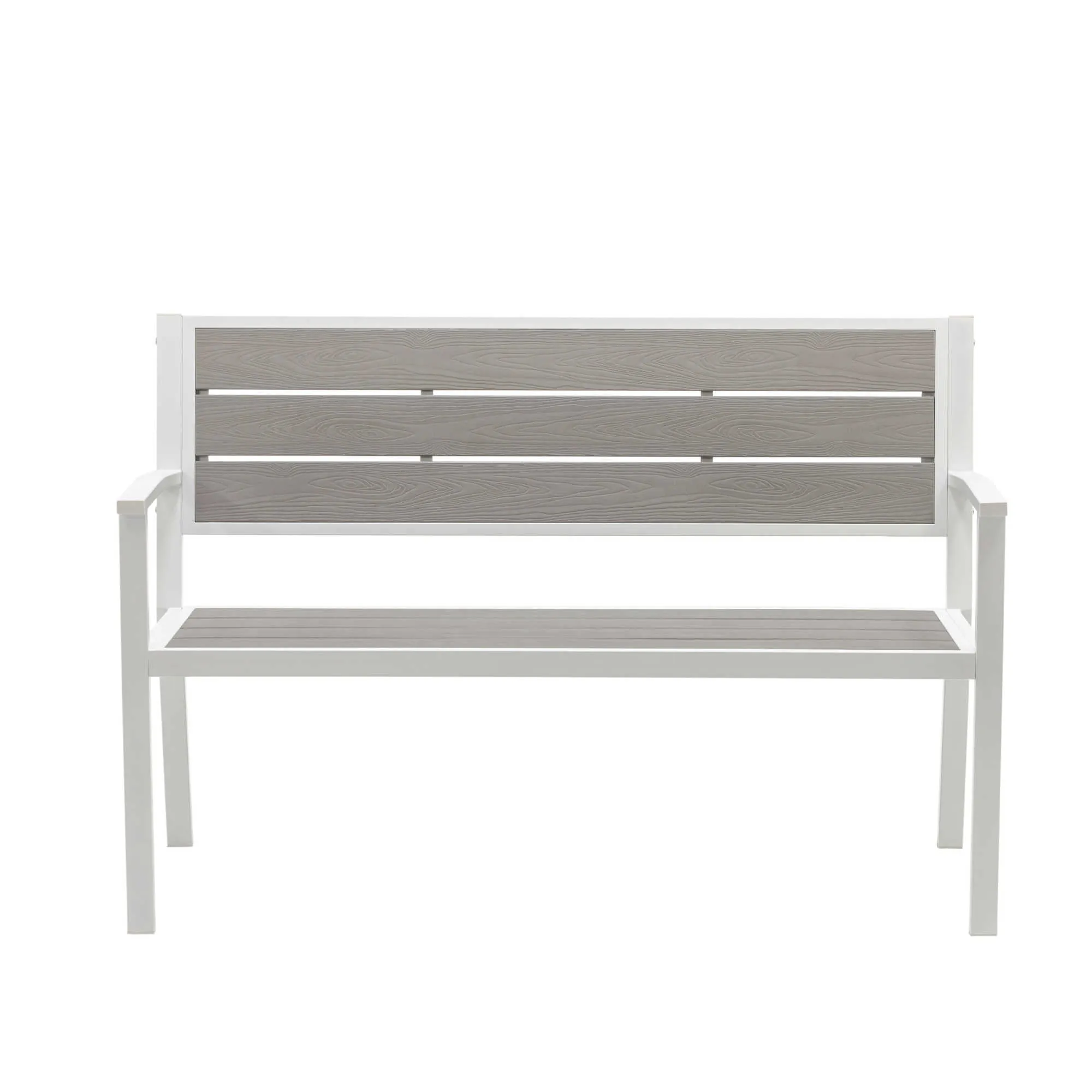 Ez-Care Tek-Wood™ Steel Patio Bench