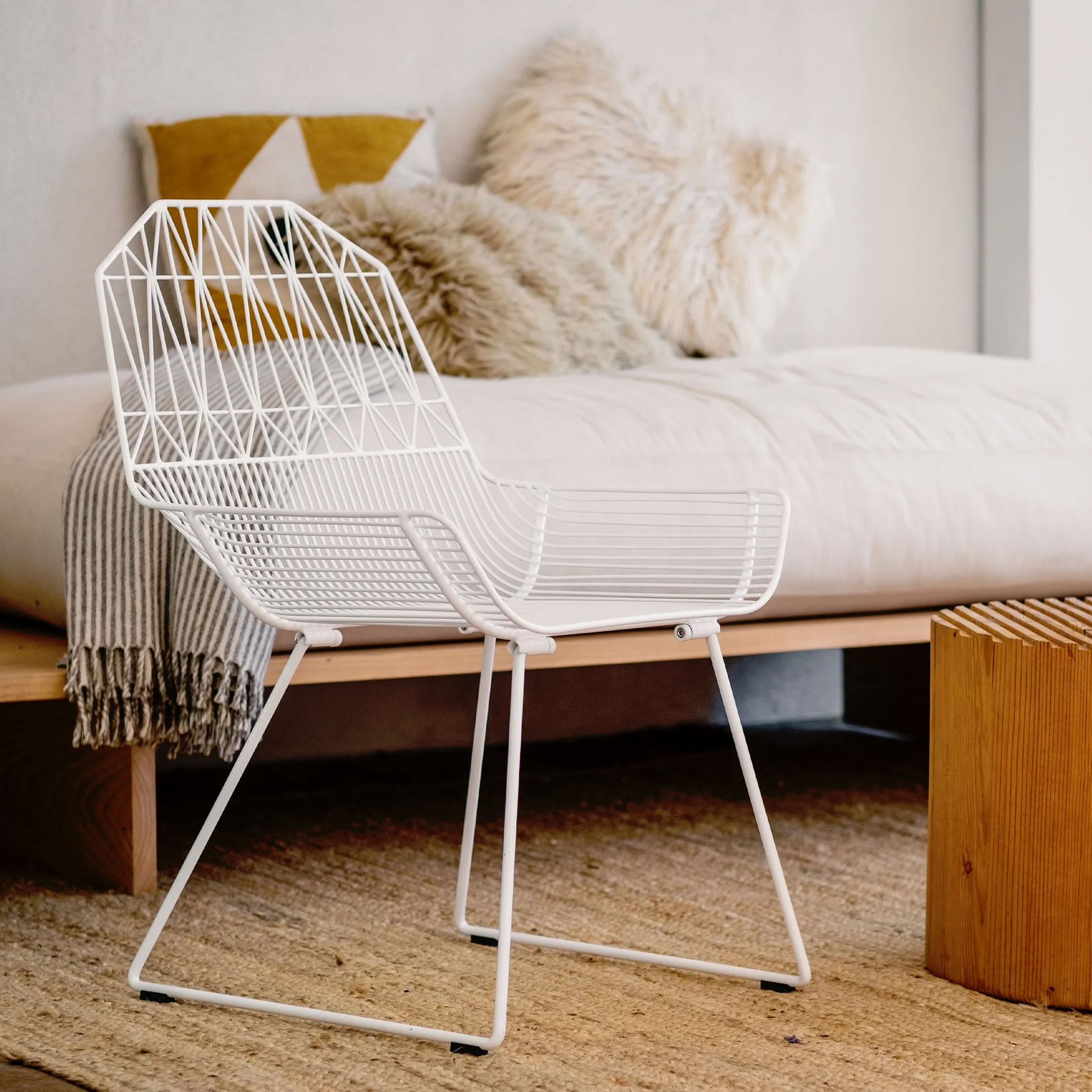 Farmhouse Wire Lounge Chair