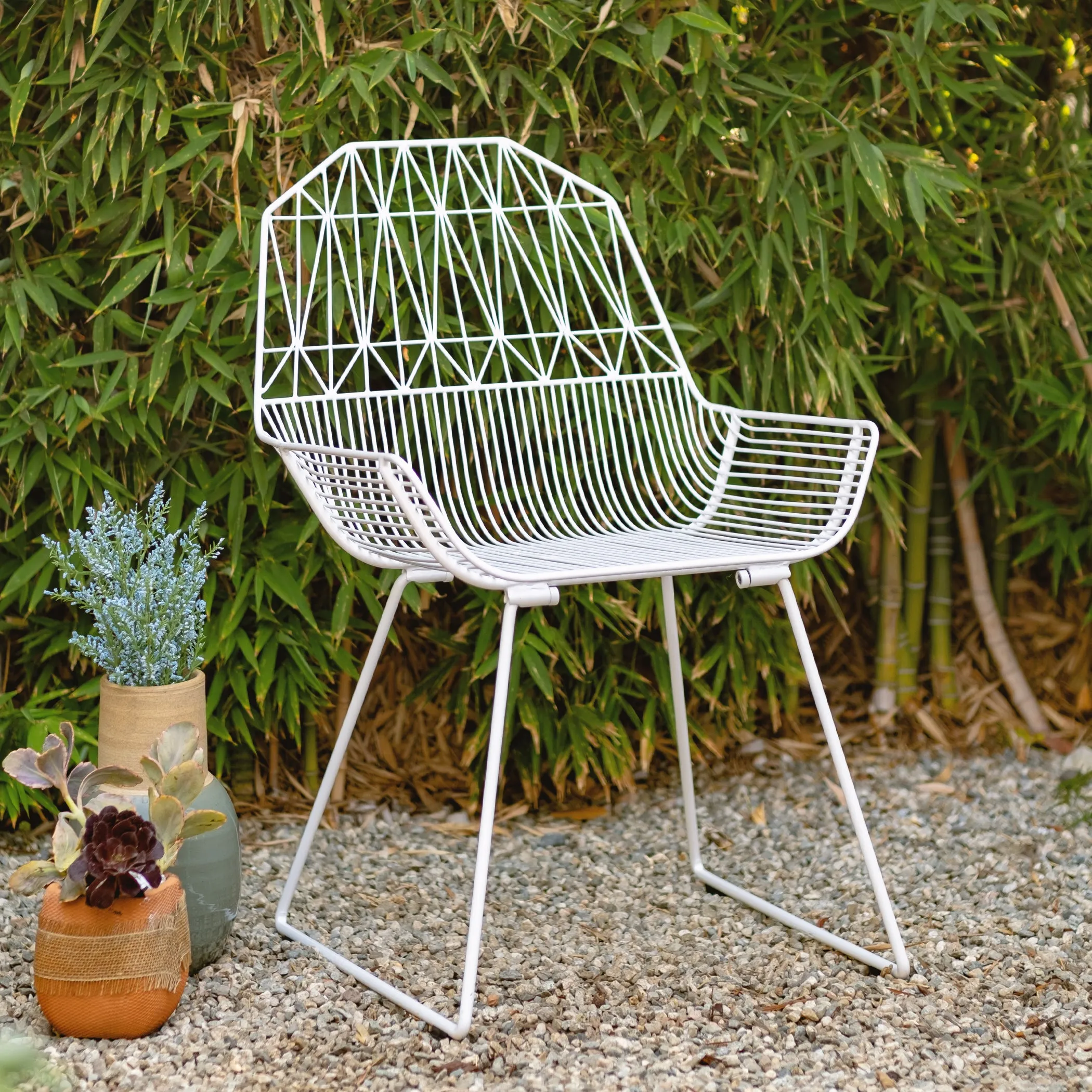 Farmhouse Wire Lounge Chair