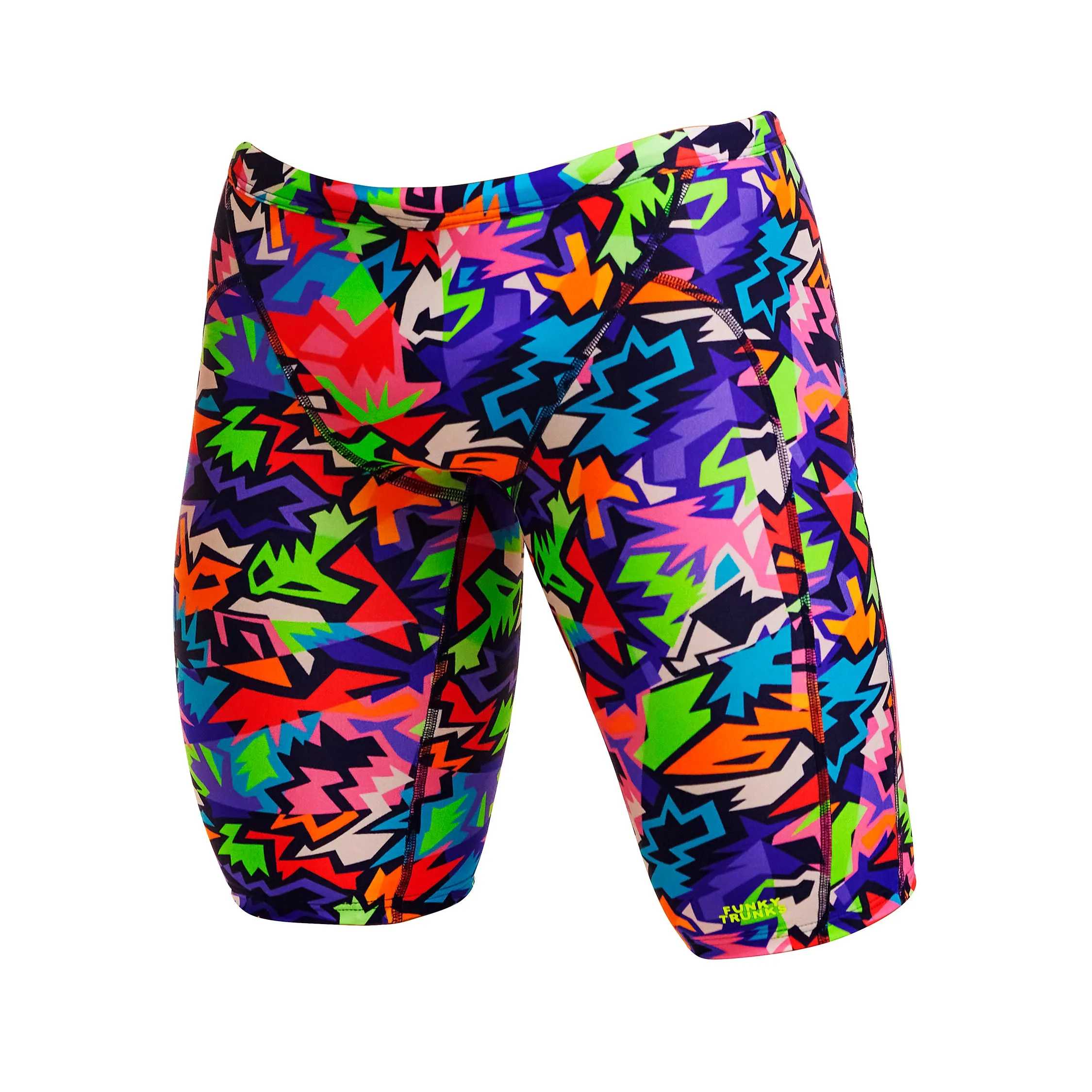 Funky Trunks Mens Sharp Edges Training Jammers