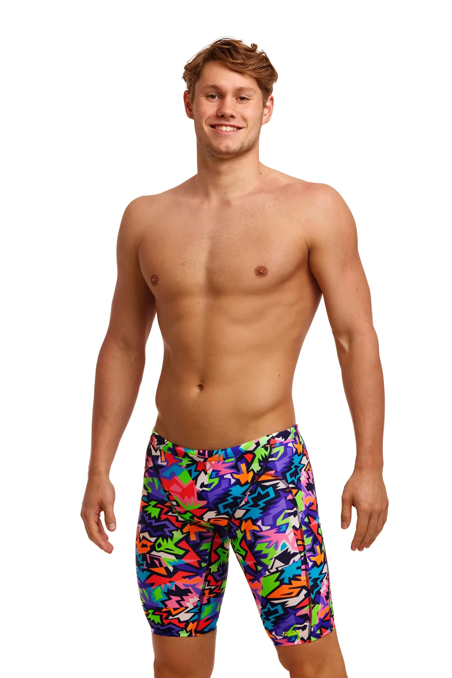 Funky Trunks Mens Sharp Edges Training Jammers