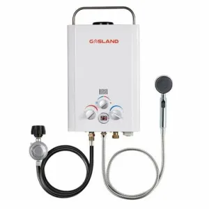 Gasland Outdoor Portable Tankless Water Heater - 1.58GPM 6L