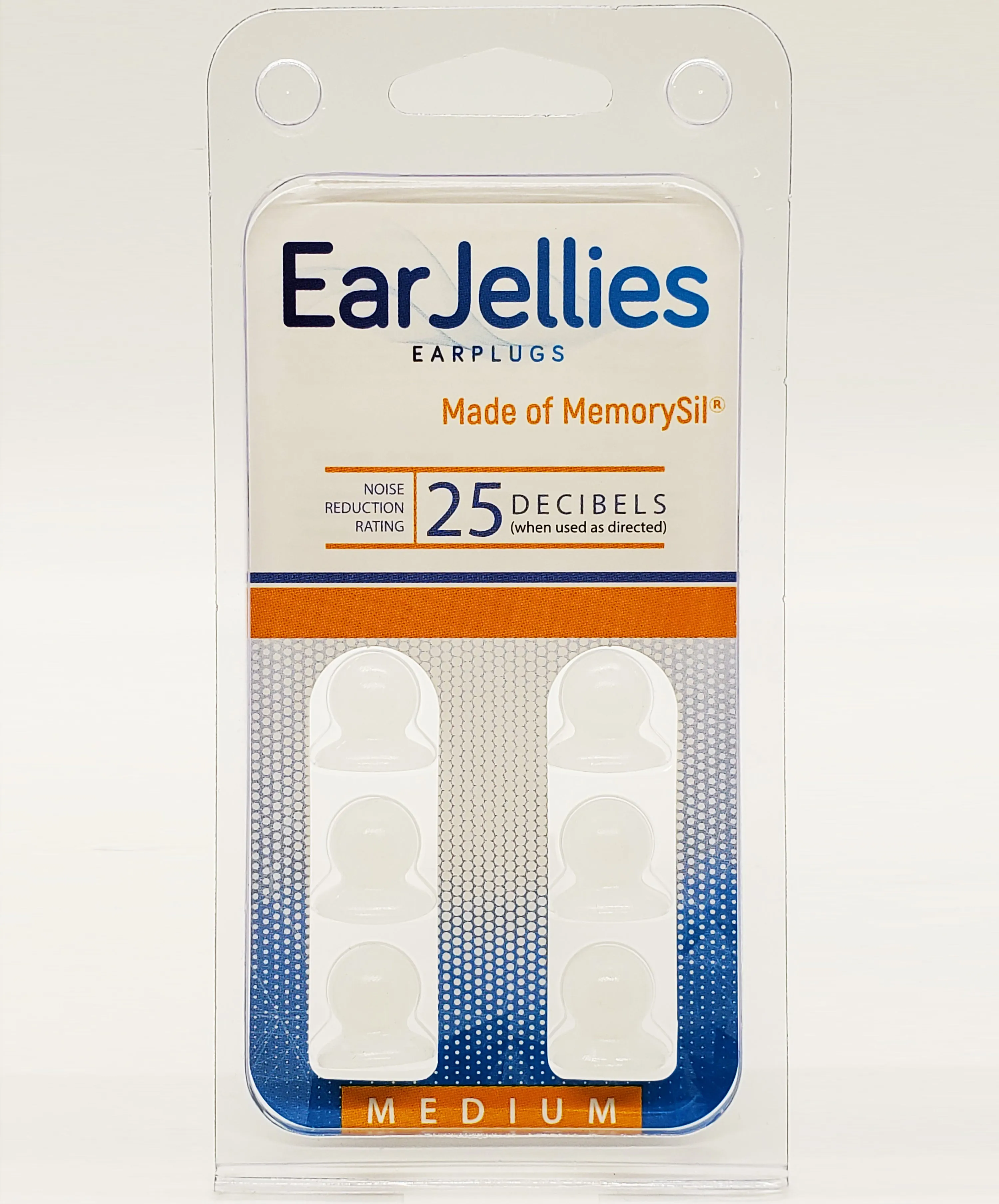 Glow-In-The-Dark EarJellies Earplugs - 3 Pairs