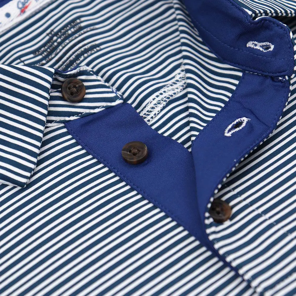 Grateful Dead | Performance Polo | Dancing Bear Striped