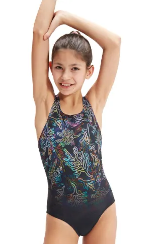 Junior Swimwear One Piece Digital Placement Powerback