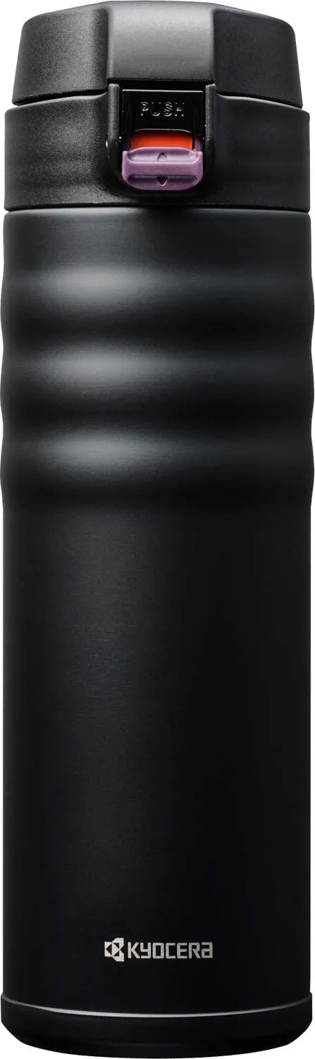 Kyocera Ceramic Insulated Travel Mugs 500ml Black