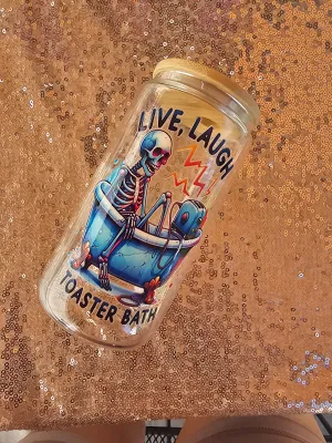 Live, Laugh Glass Can