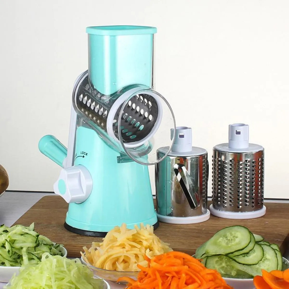 Manual Stainless Steel Vegetable Slicer Grater