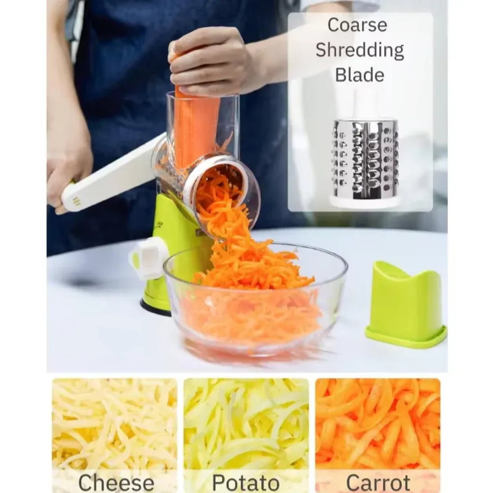 Manual Stainless Steel Vegetable Slicer Grater