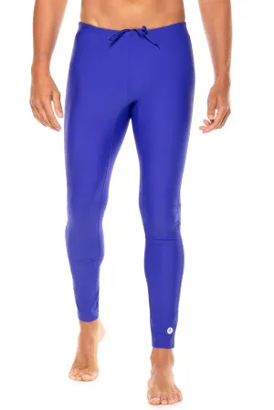 Men's Deep Water Swim Tights | Baja Blue