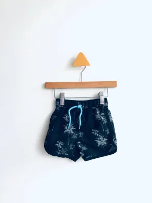 Palm Tree Swim Shorts // 6-9M