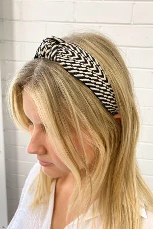 Patterned Knot Headband