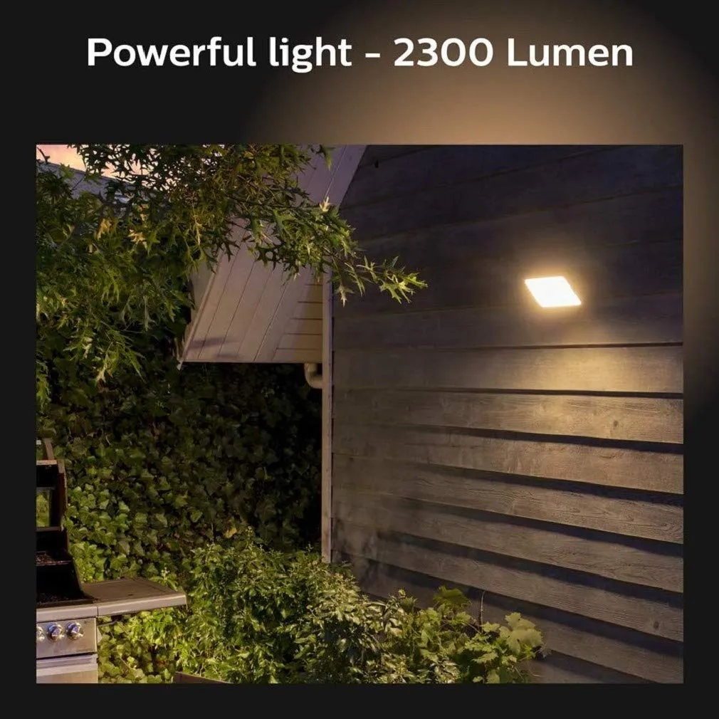 Philips Hue Discover White and Colour Ambiance Led Smart Garden Wall Light, Works with Alexa, Google Assistant and Apple Homekit