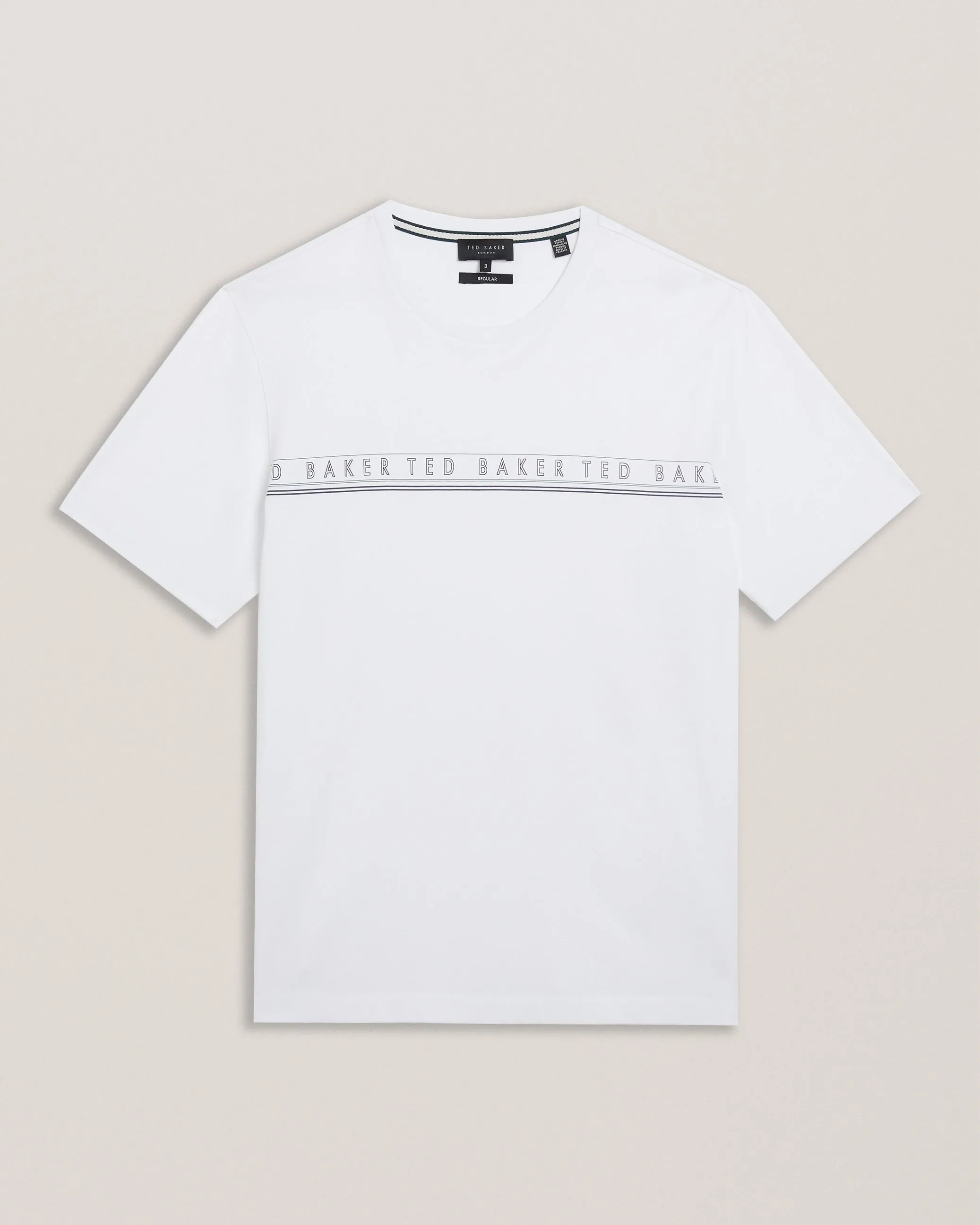 Portra Ss Branded T-Shirt White