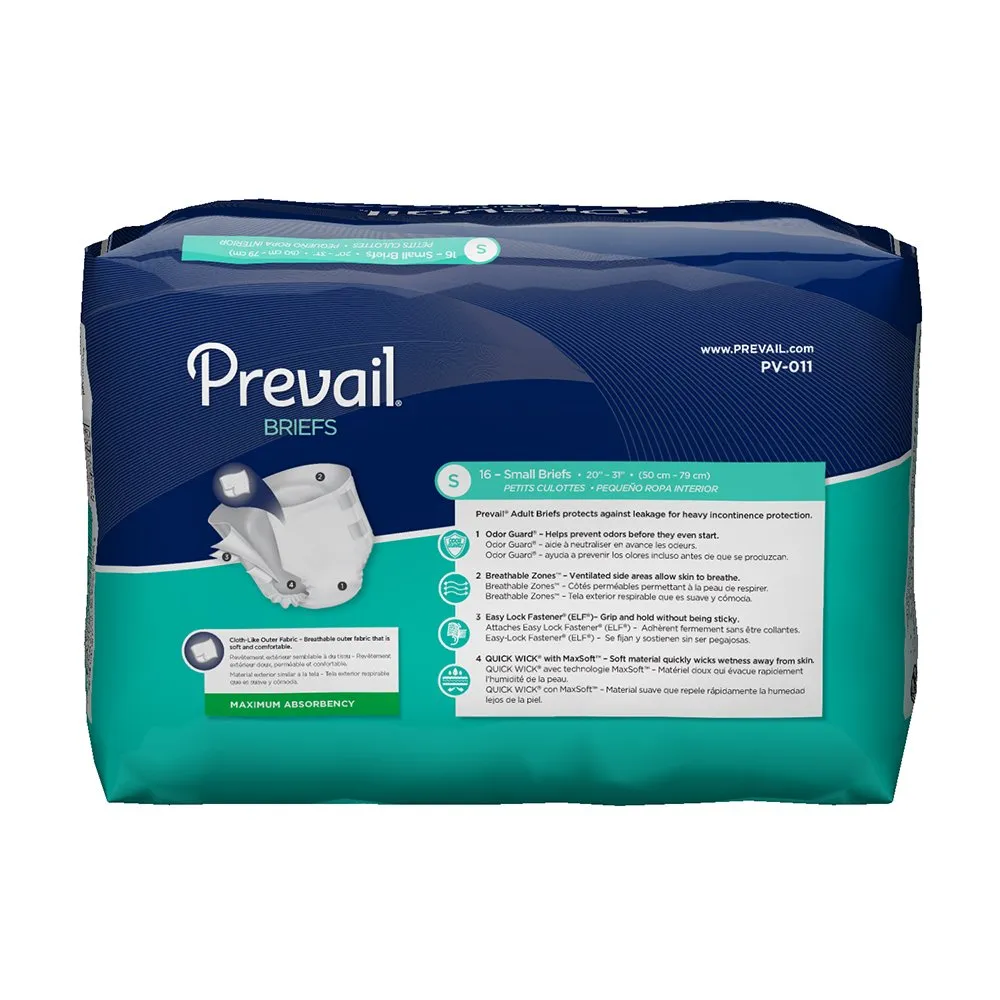 Prevail PM PV-011 Premium Adult Brief Pack of 16