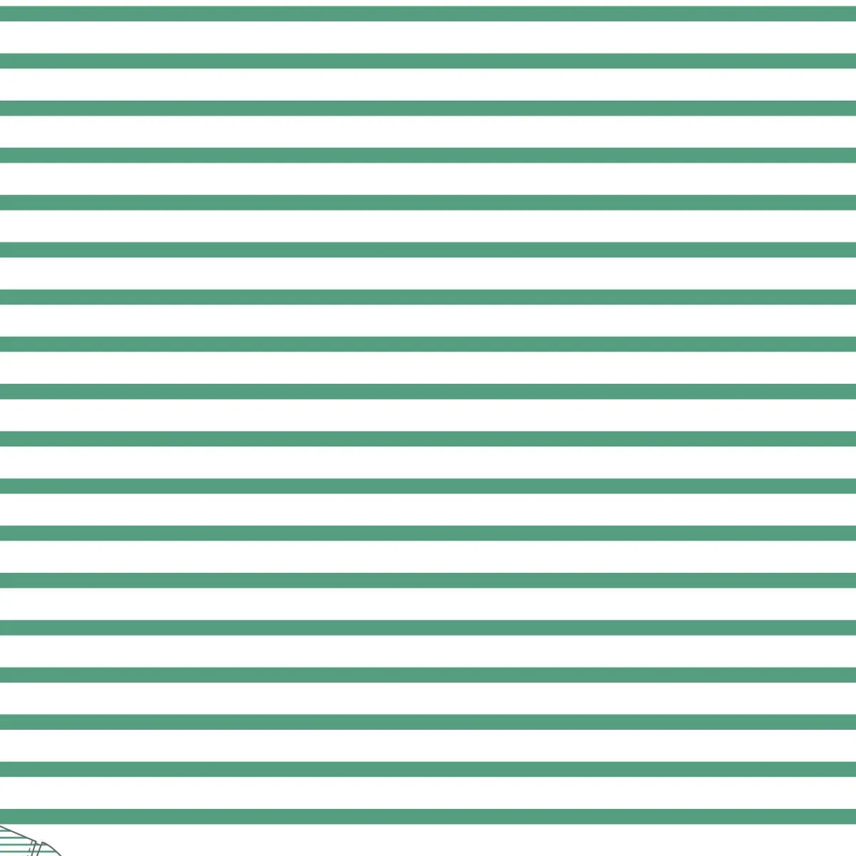 Pro Polo - Green Spruce Stripe