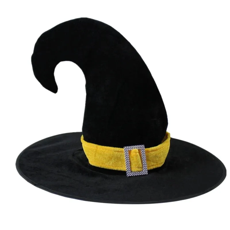 "Halloween Witch and Wizard Hat Costume Accessory for Adults - Devil Cap Cosplay Props and Decorations"