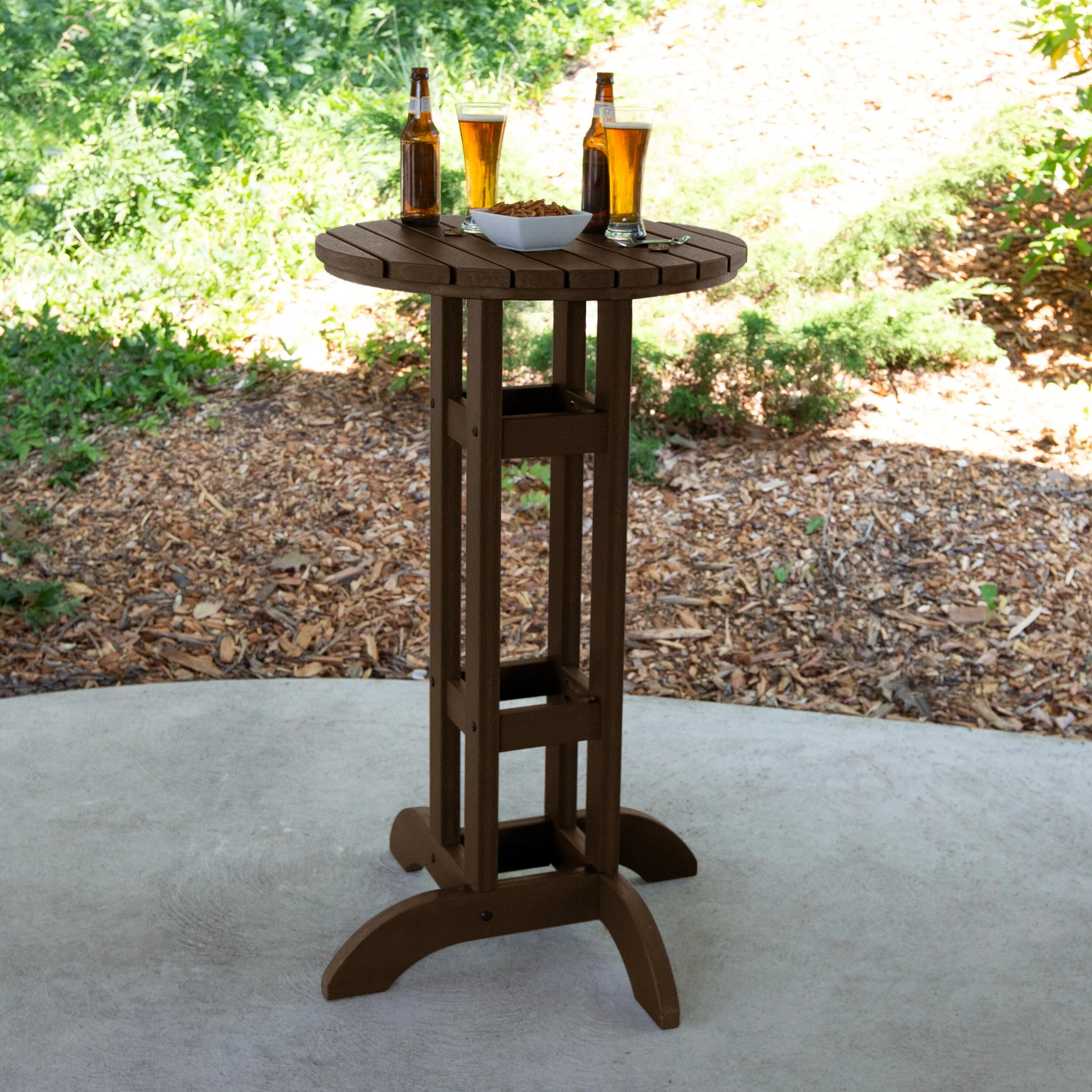 Round 24" Diameter Bistro Table - Bar Height