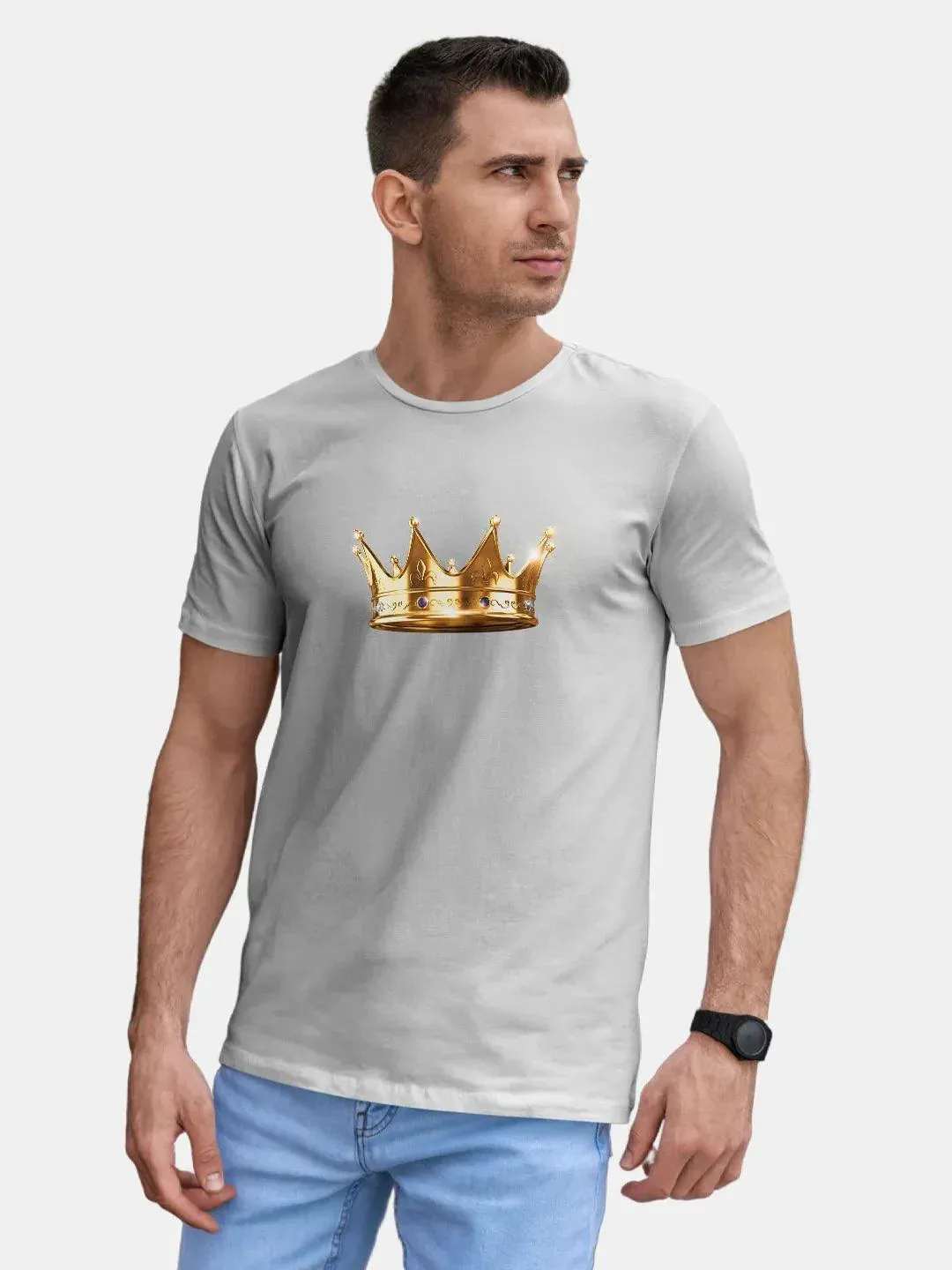 Shehzada Crown T-shirt ( Choose From Drop Down) (No Cod Allowed On This Product)- Prepaid Orders Only