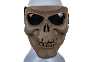 Skeleton Full Face Mask Tan