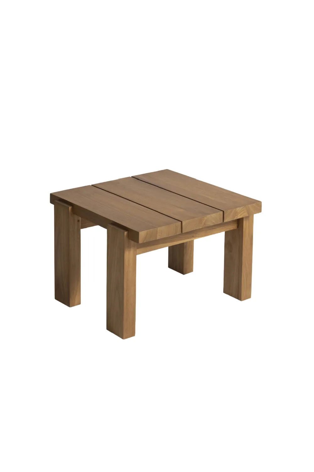 Slatted Outdoor Side Table | Dareels Medan