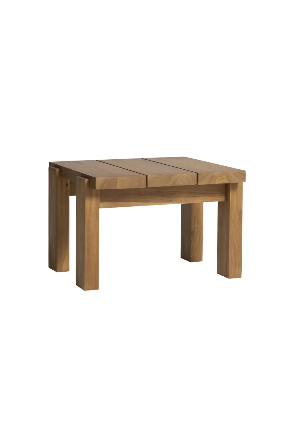 Slatted Outdoor Side Table | Dareels Medan