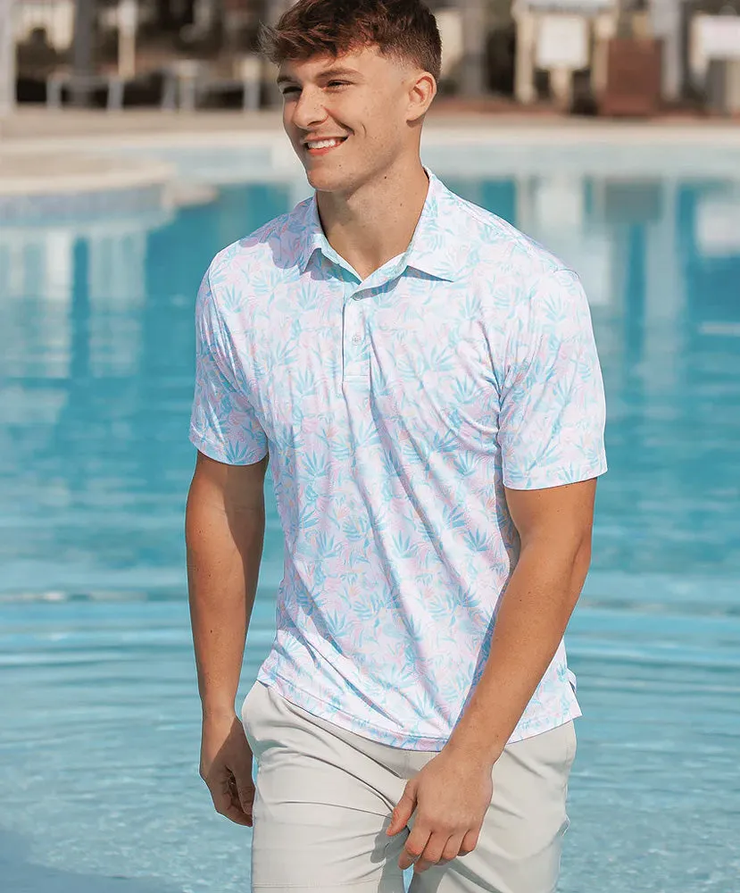 Southern Shirt Co - Island Oasis Printed Polo