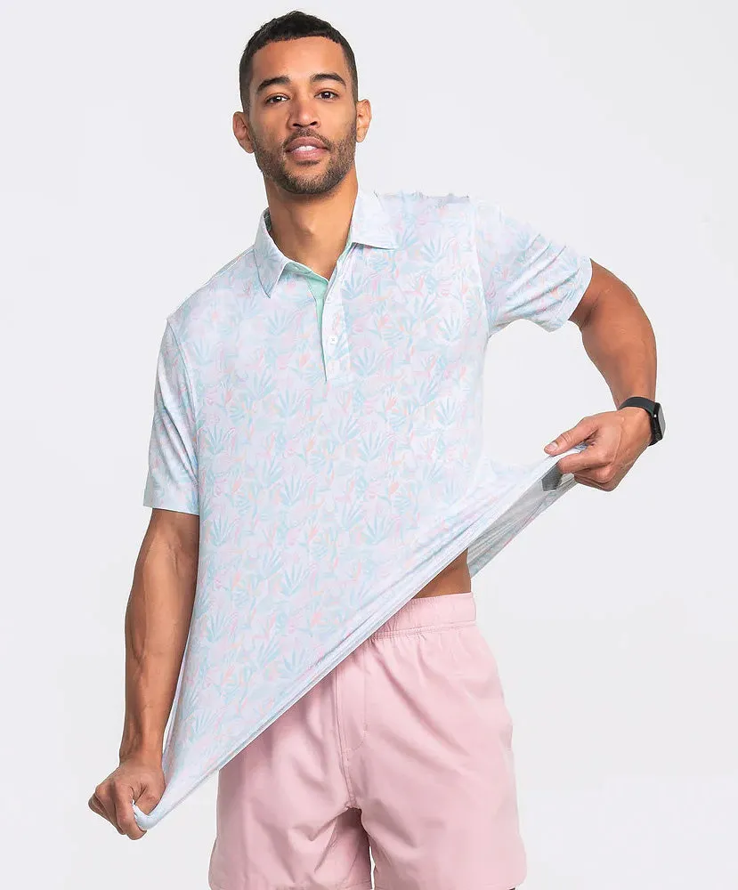 Southern Shirt Co - Island Oasis Printed Polo