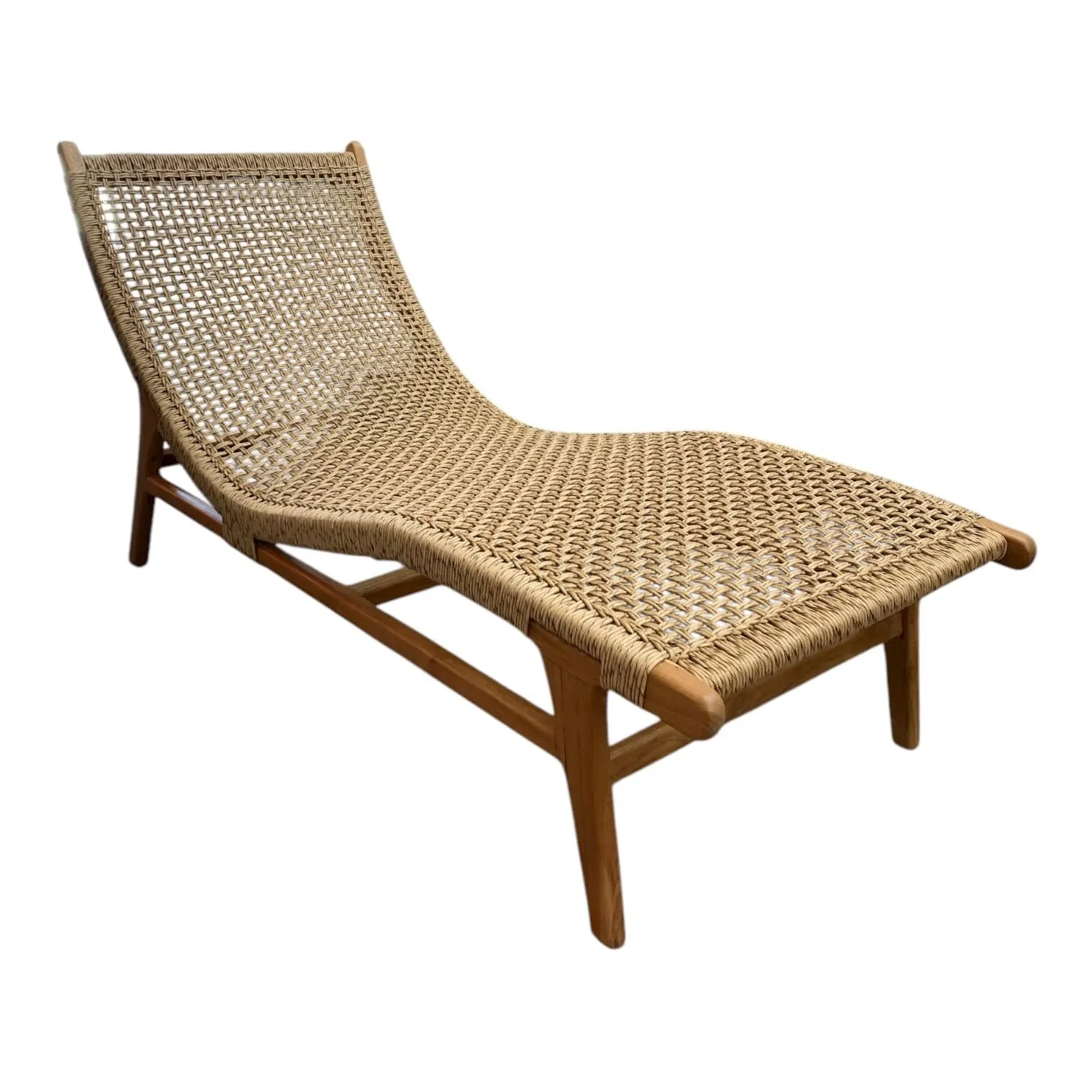 Teak Sun Lounger