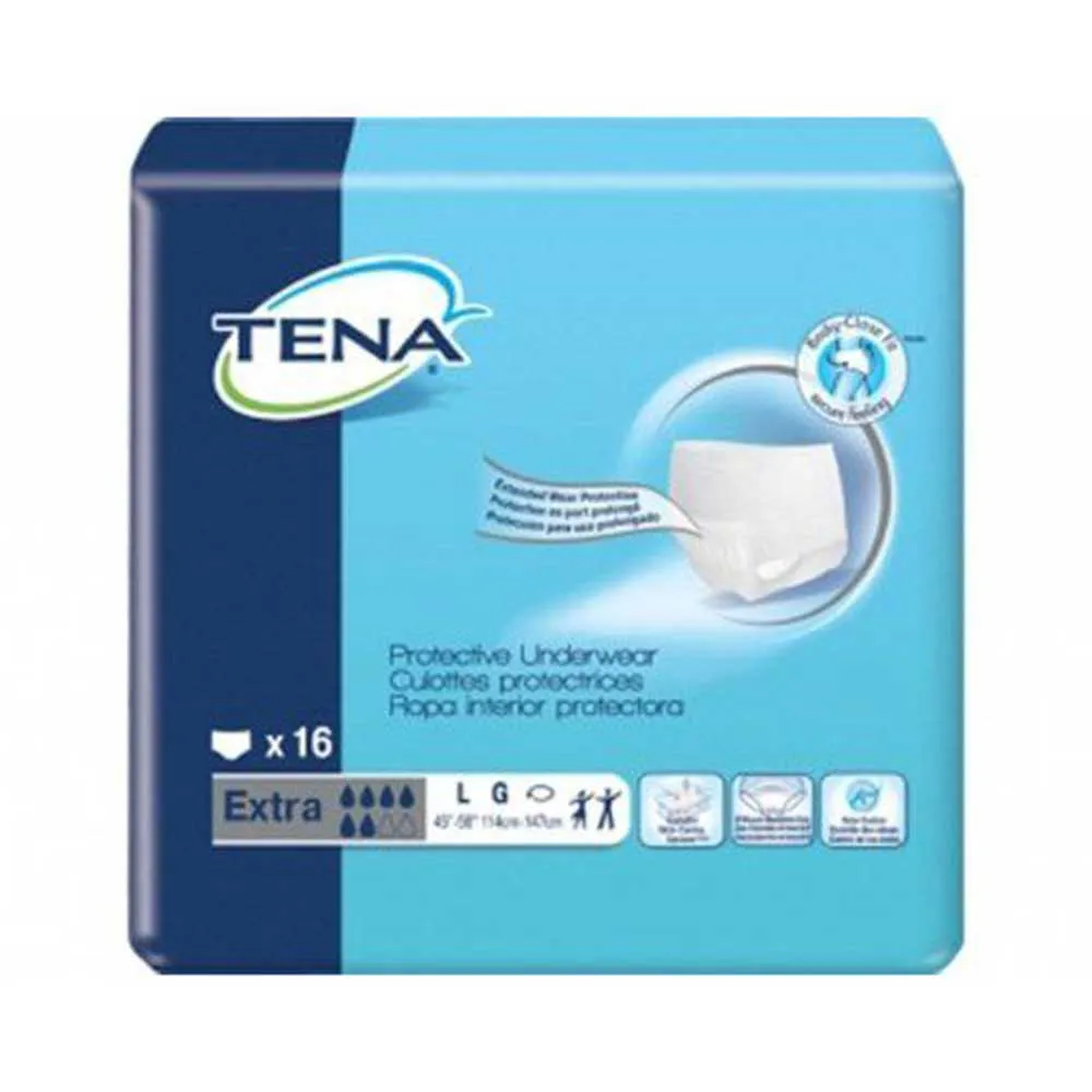 TENA Extra Absorbency Protective Underwear Large 45" - 58"